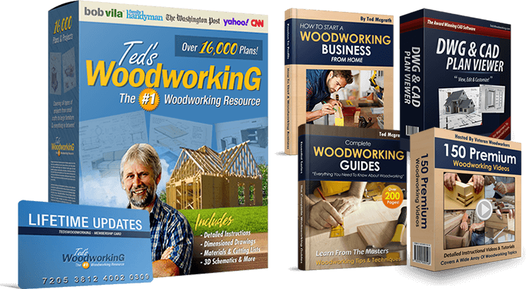 TedsWoodworking - 16,000 Woodworking Plans and Projects