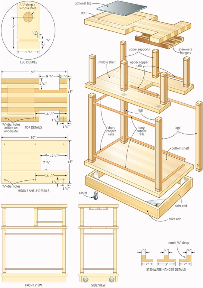 detailed woodworking plans blueprints